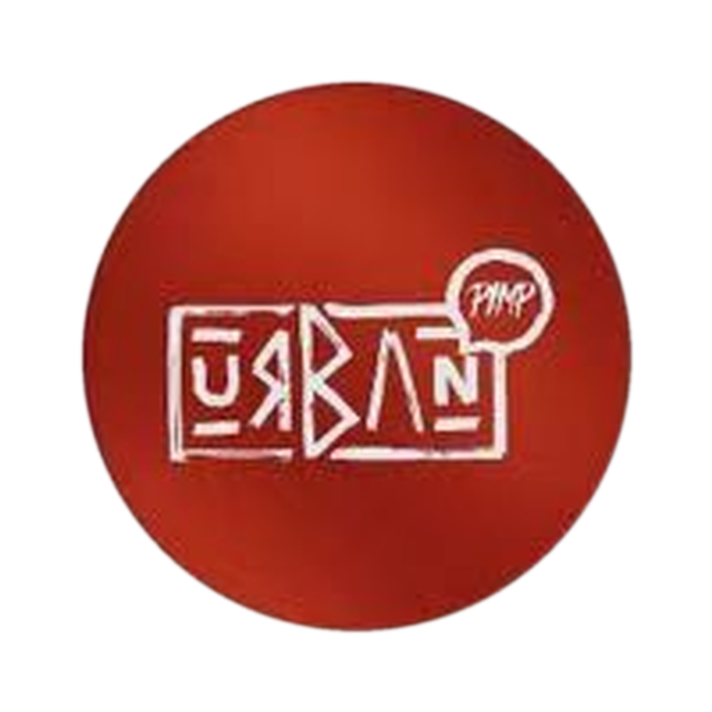 Urbanpimp logo on white background